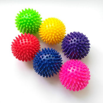 Ανθεκτικό PVC Spiky Ball Massage Trigger Point Sport Fitness Χέρι Πόδι ανακούφιση από τον πόνο Πελματιαία απονευρωσίτιδα 7cm Μπάλες άσκησης