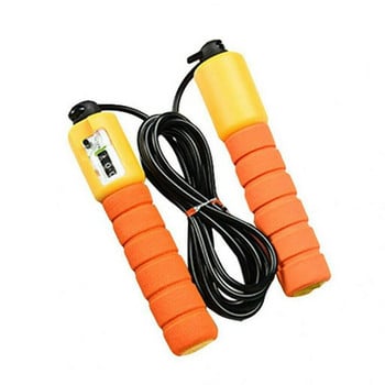 Speed Skipping Jump Rope with Electronic Counter Sponge Handle Lose Weight Exercise Gym Crossfit Fitness Σχοινί Σχοινί Εξοπλισμός D30
