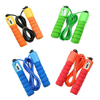 Speed Skipping Jump Rope with Electronic Counter Sponge Handle Lose Weight Exercise Gym Crossfit Fitness Σχοινί Σχοινί Εξοπλισμός D30