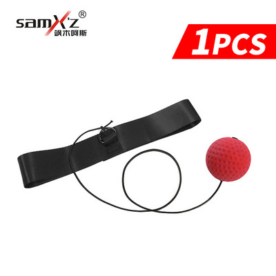 Võitluspoksi peegelpall refleksi kiirustreeningu jaoks poksi löök Muay Thai harjutuste kaitserauaga palli poksivarustus