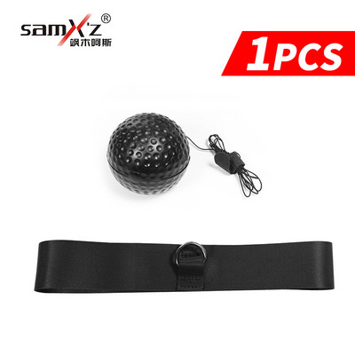 Võitluspoksi peegelpall refleksi kiirustreeningu jaoks poksi löök Muay Thai harjutuste kaitserauaga palli poksivarustus