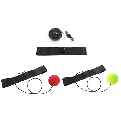 Võitluspoksi peegelpall refleksi kiirustreeningu jaoks poksi löök Muay Thai harjutuste kaitserauaga palli poksivarustus