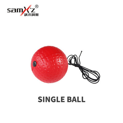 Võitluspoksi peegelpall refleksi kiirustreeningu jaoks poksi löök Muay Thai harjutuste kaitserauaga palli poksivarustus