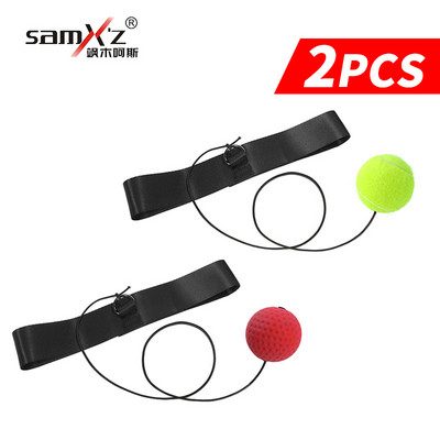 Võitluspoksi peegelpall refleksi kiirustreeningu jaoks poksi löök Muay Thai harjutuste kaitserauaga palli poksivarustus