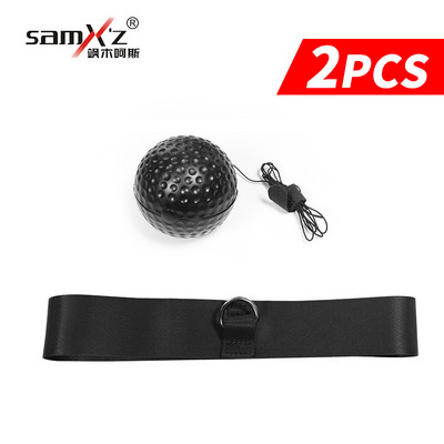 Võitluspoksi peegelpall refleksi kiirustreeningu jaoks poksi löök Muay Thai harjutuste kaitserauaga palli poksivarustus