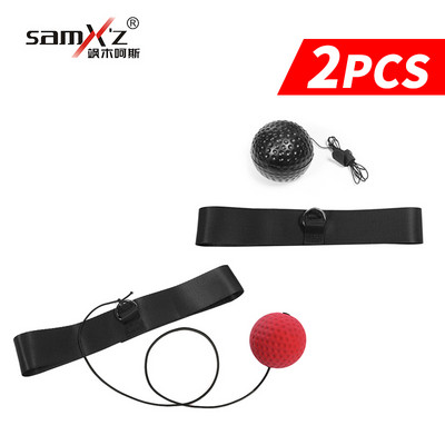 Võitluspoksi peegelpall refleksi kiirustreeningu jaoks poksi löök Muay Thai harjutuste kaitserauaga palli poksivarustus