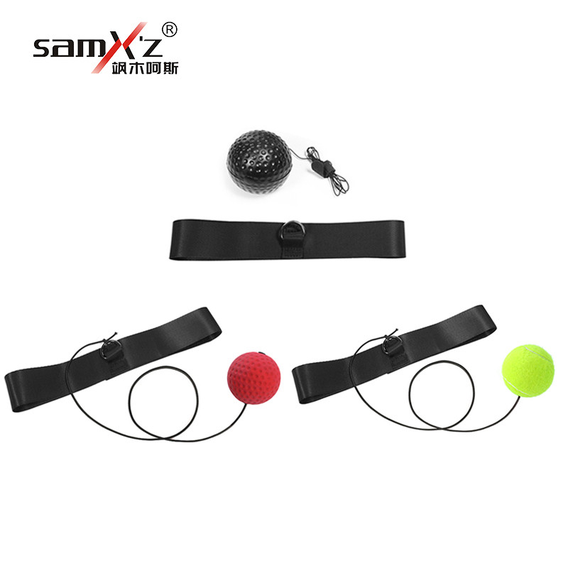 Võitluspoksi peegelpall refleksi kiirustreeningu jaoks poksi löök Muay Thai harjutuste kaitserauaga palli poksivarustus