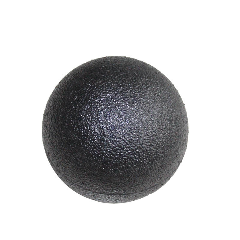 1 tk 10 cm suure tihedusega EPP massaažipall Kerge must fitness-treening Lacrosse Ball kehajooga spordiharjutus must kõva, suur