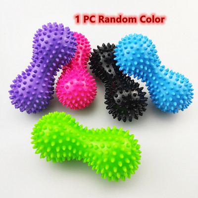 Articole de yoga din PVC cu arahide, cu spini, masaj pentru antrenament, minge de mână cu arahide, minge de fitness pentru yoga, airbag umflat, minge de arahide