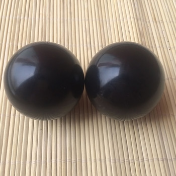 Φυσικές 2 τμχ Χειροκίνητες μπάλες Finger Chinese Rocks Stone Baoding Balls Fitness Balls Relaxing