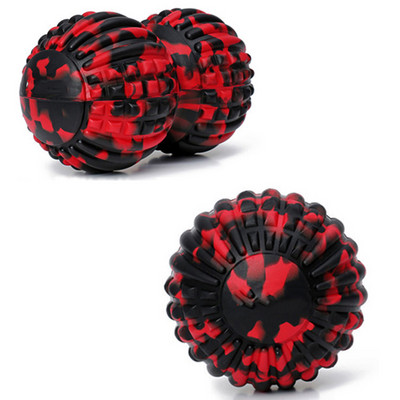 Professionaalne jooga massaažipall suure tihedusega kõvade sügavate kudede harjutustega valu leevendav jalg, selg, kael, talje, lõõgastav esmaklassiline kvaliteet