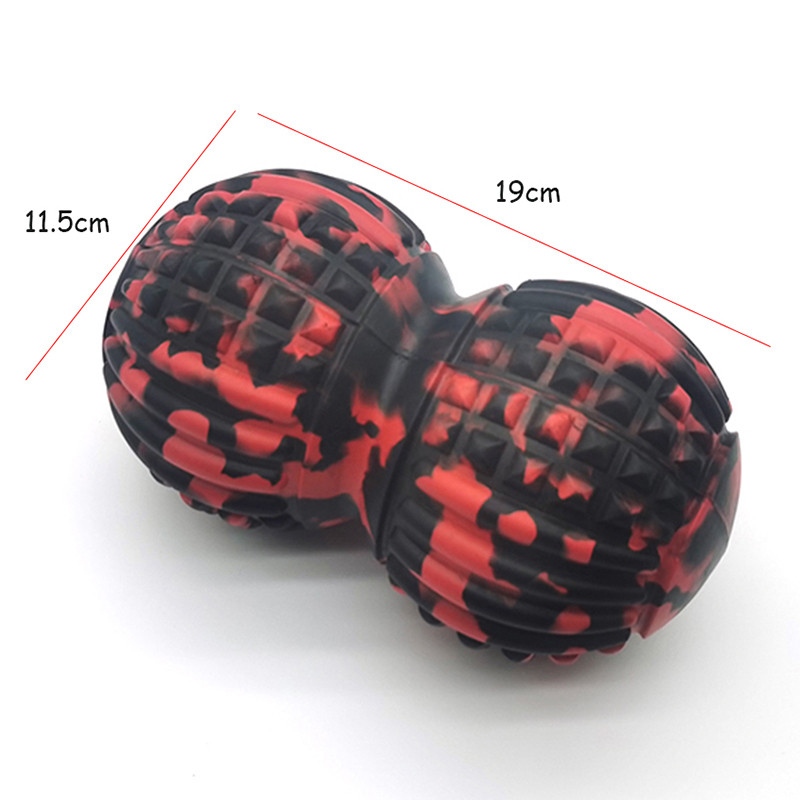 Professionaalne jooga massaažipall suure tihedusega kõvade sügavate kudede harjutustega valu leevendav jalg, selg, kael, talje, lõõgastav esmaklassiline kvaliteet