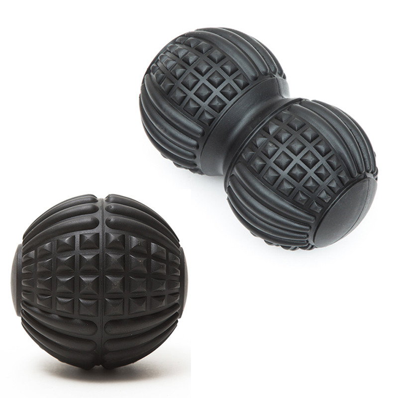 Professionaalne jooga massaažipall suure tihedusega kõvade sügavate kudede harjutustega valu leevendav jalg, selg, kael, talje, lõõgastav esmaklassiline kvaliteet