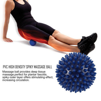 Γυμναστική μπάλα μασάζ χεριών PVC Σόλες PVC Αισθητήρια προπόνηση Σκαντζόχοιρος Πιάστε τη φορητή μπάλα φυσιοθεραπείας