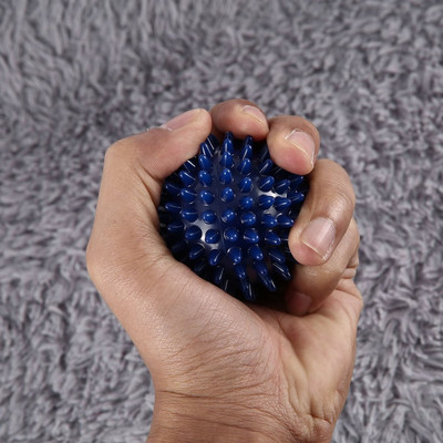Фитнес PVC топка за ръчен масаж PVC подметки Таралеж Сензорна тренировка Grip the Ball Преносима топка за физиотерапия
