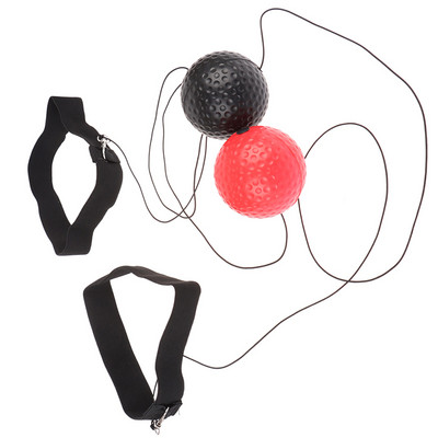 PU Ball Head-mounted Speed Ball Boxing Magic Ball Fight Ball Headband for Reflex Reaction Speed Training In Boxing Punching
