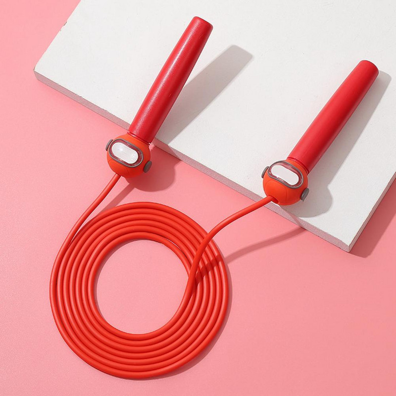 Csomó nélküli praktikus, 280 cm-es űrhajós fogantyú gyerekeknek ugrókötél Ultrakönnyű ugrókötél, ergonomikus kialakítás szabadtéri sportokhoz