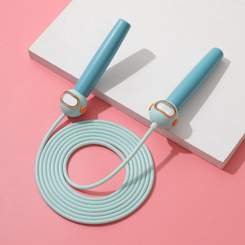 Csomó nélküli praktikus, 280 cm-es űrhajós fogantyú gyerekeknek ugrókötél Ultrakönnyű ugrókötél, ergonomikus kialakítás szabadtéri sportokhoz