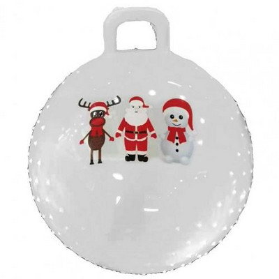 Vastupidav kopsakas pallikomplekt jõuluteemaline PVC jõuluteema käepidemega joogapallikomplekt Punkri pallikomplekt käepidemega joogapallikomplekt