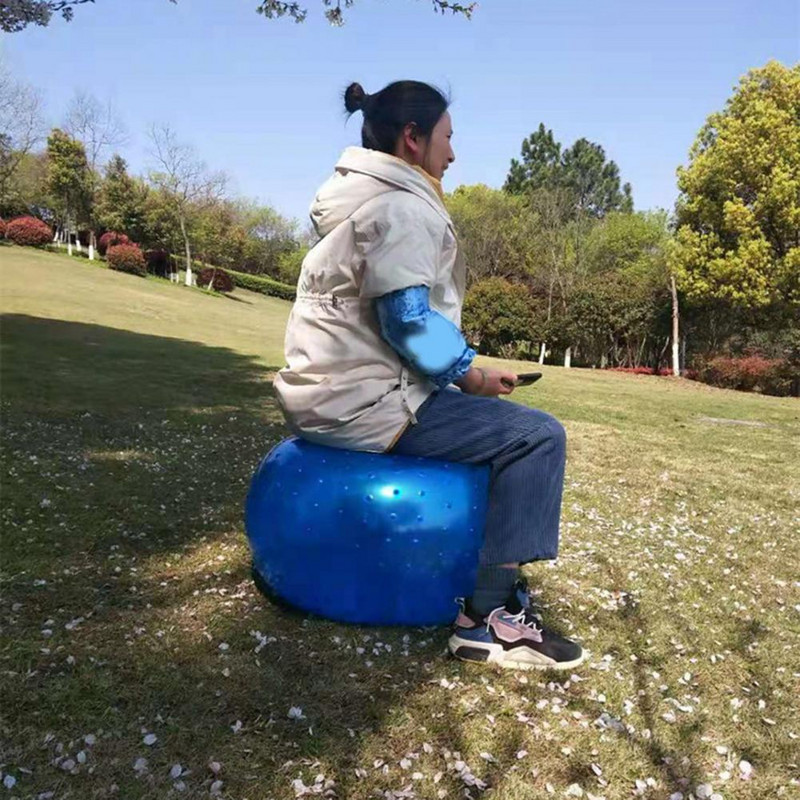 Vastupidav kopsakas pallikomplekt jõuluteemaline PVC jõuluteema käepidemega joogapallikomplekt Punkri pallikomplekt käepidemega joogapallikomplekt