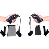 Coarda de sărit fără fir, cu rulment B, mânecă din bumbac, cu bilă mare, fără fir Set din patru piese, cu marca de fitness