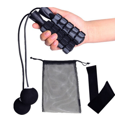 Coarda de sărit fără fir, cu rulment B, mânecă din bumbac, cu bilă mare, fără fir Set din patru piese, cu marca de fitness