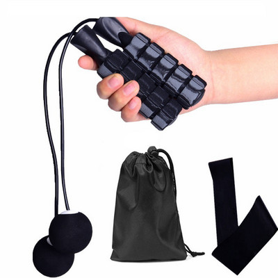 Coarda de sărit fără fir, cu rulment B, mânecă din bumbac, cu bilă mare, fără fir Set din patru piese, cu marca de fitness