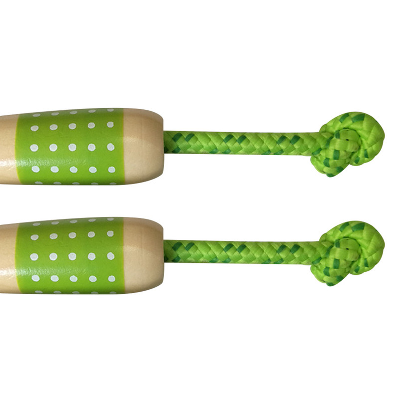 Спорт Бодибилдинг Фитнес Детско въже за скачане Карикатура Дървена дръжка Прескачаща тел Аксесоари за фитнес оборудване