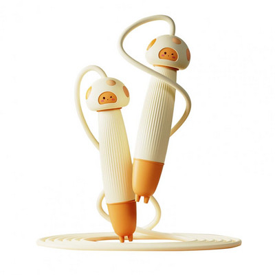 Hüppenöör, reguleeritav lainepapist käepidemega laste treeningvarustus Kerge hüppenöör hüppenööriga treeningvarustus