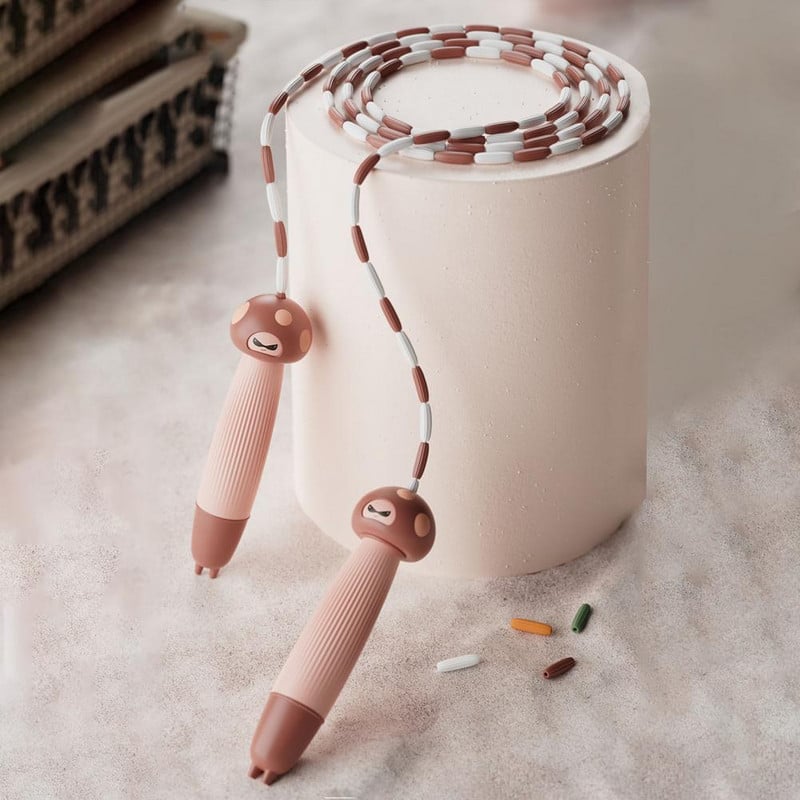 Hüppenöör, reguleeritav lainepapist käepidemega laste treeningvarustus Kerge hüppenöör hüppenööriga treeningvarustus