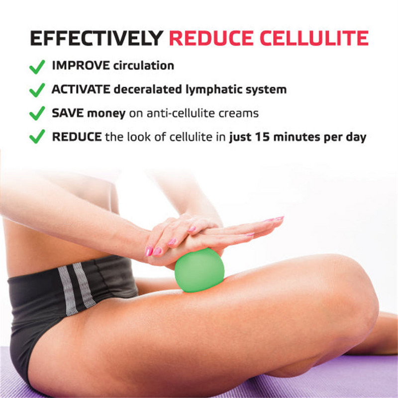 TPE kehamassaaž Fascia Ball suure tihedusega lihaste lõdvestamine Lacrosse Fitness jooga lõõgastav jalamassaaži pall valu leevendamiseks