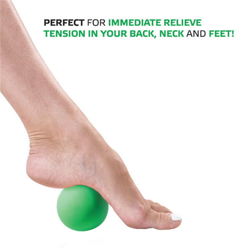 TPE kehamassaaž Fascia Ball suure tihedusega lihaste lõdvestamine Lacrosse Fitness jooga lõõgastav jalamassaaži pall valu leevendamiseks