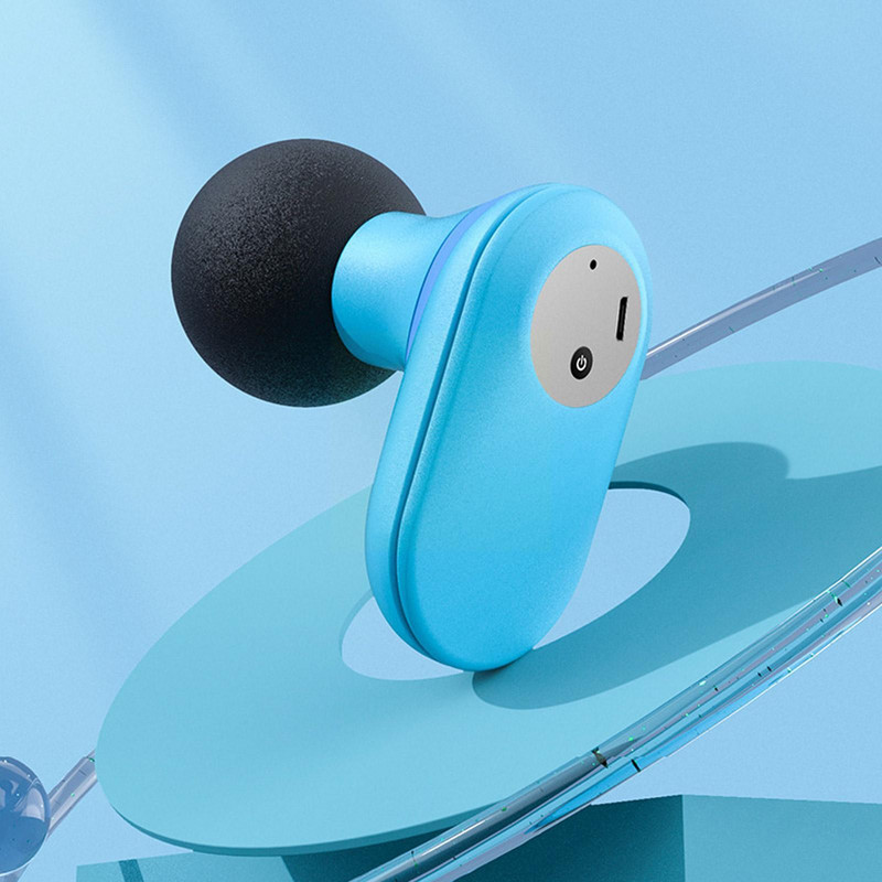 Elektriline massaažipüstol minilihaste emakakaela õlavalu leevendav kehamassaaži masin kaela ja selja pea jalamasina jaoks Mas E9V2