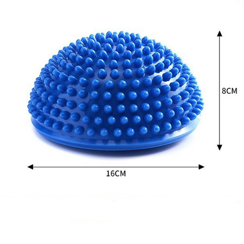 Γυναικείο μασάζ PVC Ημισφαίρου Γιόγκα Γυμναστήριο Pilates Half Fit Ball Fitness Balancing Ball