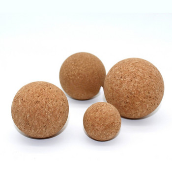 Cork Massage Ball Back Massage Foot Massager Yoga Ball Tension Release Therapy Myofascial Ball Relax Muscles Point Trigger