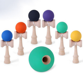 Βαμμένο ξύλο Kendama Toy Outdoor Fitness Balls Train Συντονισμός ματιού-χεριού για παιδιά Ενήλικες Υπαίθρια ζογκλέρ Διασκεδαστική αθλητική μπάλα