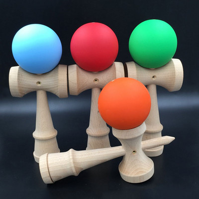 Βαμμένο ξύλο Kendama Toy Outdoor Fitness Balls Train Συντονισμός ματιού-χεριού για παιδιά Ενήλικες Υπαίθρια ζογκλέρ Διασκεδαστική αθλητική μπάλα