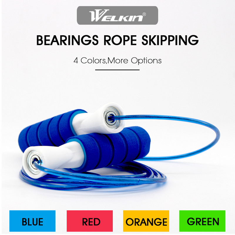 Uže za preskakanje Uže za brzo preskakanje bez petlja Kabel s kugličnim ležajevima Čelično uže za preskakanje Teretana Vježbanje kod kuće Vitko tijelo