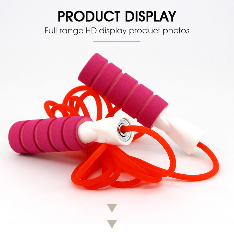 Uže za preskakanje Uže za brzo preskakanje bez petlja Kabel s kugličnim ležajevima Čelično uže za preskakanje Teretana Vježbanje kod kuće Vitko tijelo