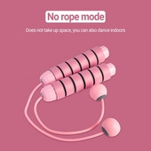 Hüppenööriga sasipuntrata kiire hüppenööriga kaabel kuullaagritega Terasest hüppenööriga jõusaal Jõusaal Kodune harjutus Õhuke keha