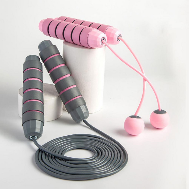 Hüppenööriga sasipuntrata kiire hüppenööriga kaabel kuullaagritega Terasest hüppenööriga jõusaal Jõusaal Kodune harjutus Õhuke keha