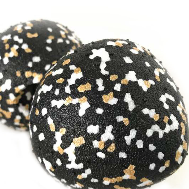 Minge de masaj EPP Minge de lacrosse dublă de arahide pentru terapie punctuală Noduri Yoga Automasaj Antrenament și mobilitate