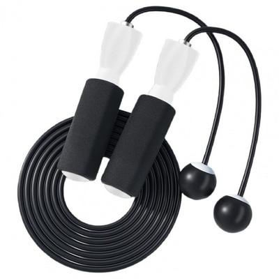 Praktinė treniruotė šuolio virvė Lengva TPE dvejopo naudojimo kūno rengybos šokinėjimo virvė Šokinėjimo virvė Sporto šokinėjimo virvė