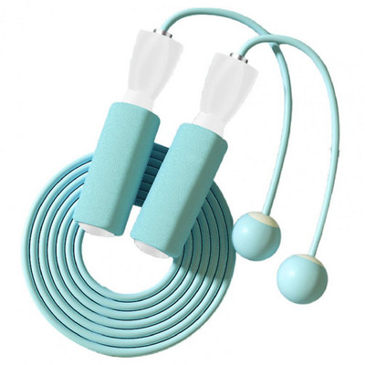 Praktinė treniruotė šuolio virvė Lengva TPE dvejopo naudojimo kūno rengybos šokinėjimo virvė Šokinėjimo virvė Sporto šokinėjimo virvė