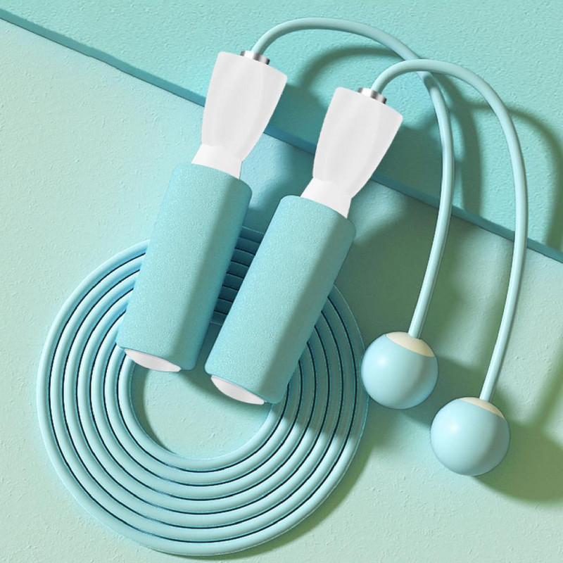 Praktinė treniruotė šuolio virvė Lengva TPE dvejopo naudojimo kūno rengybos šokinėjimo virvė Šokinėjimo virvė Sporto šokinėjimo virvė