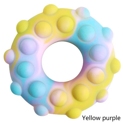 Mouse Killer Pioneer szilikon markolatgyűrű Hordozható fitneszjátékok Kézerő-edzés Kreatív dekompressziós fánk eszköz