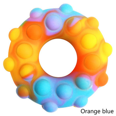 Mouse Killer Pioneer szilikon markolatgyűrű Hordozható fitneszjátékok Kézerő-edzés Kreatív dekompressziós fánk eszköz