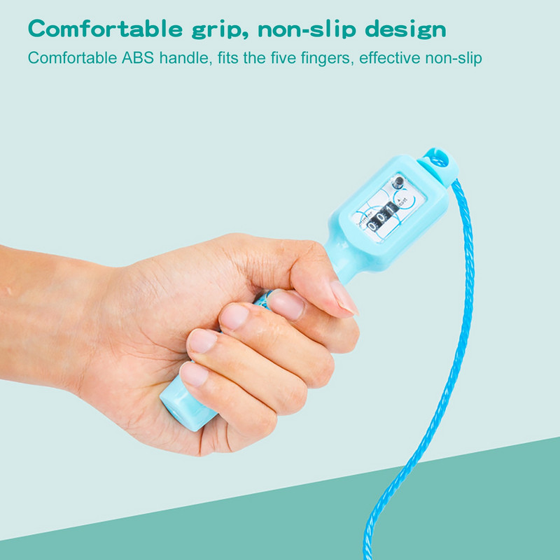 Rajzfilm Számláló Állítható Óvodai Gyerekek Testépítés Ugrás ugrókötél edzés hordozótáska tartalék kábellel