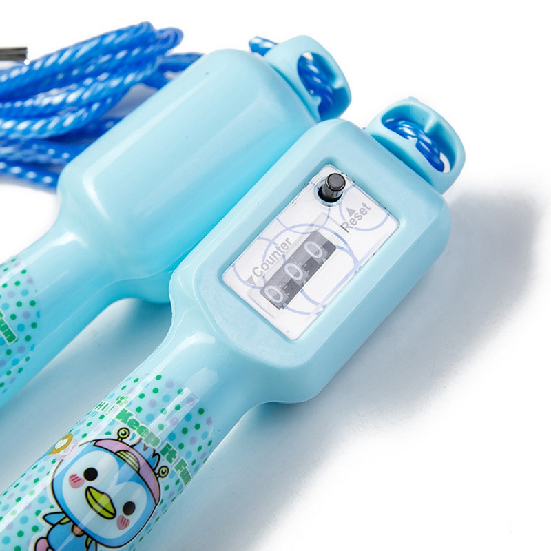 Rajzfilm Számláló Állítható Óvodai Gyerekek Testépítés Ugrás ugrókötél edzés hordozótáska tartalék kábellel