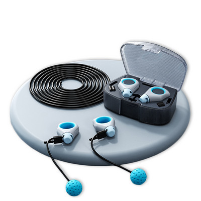 Állítható 2-AZ 1-ben ujjbeggyel fogantyú acél ugrálókötél Otthoni edzőterem Crossfit Speed Cordless Ball Fitness Zsírcsökkentés Aerob gyakorlat